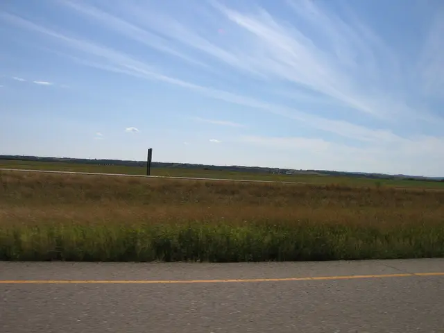 Prairie view from Highway 4